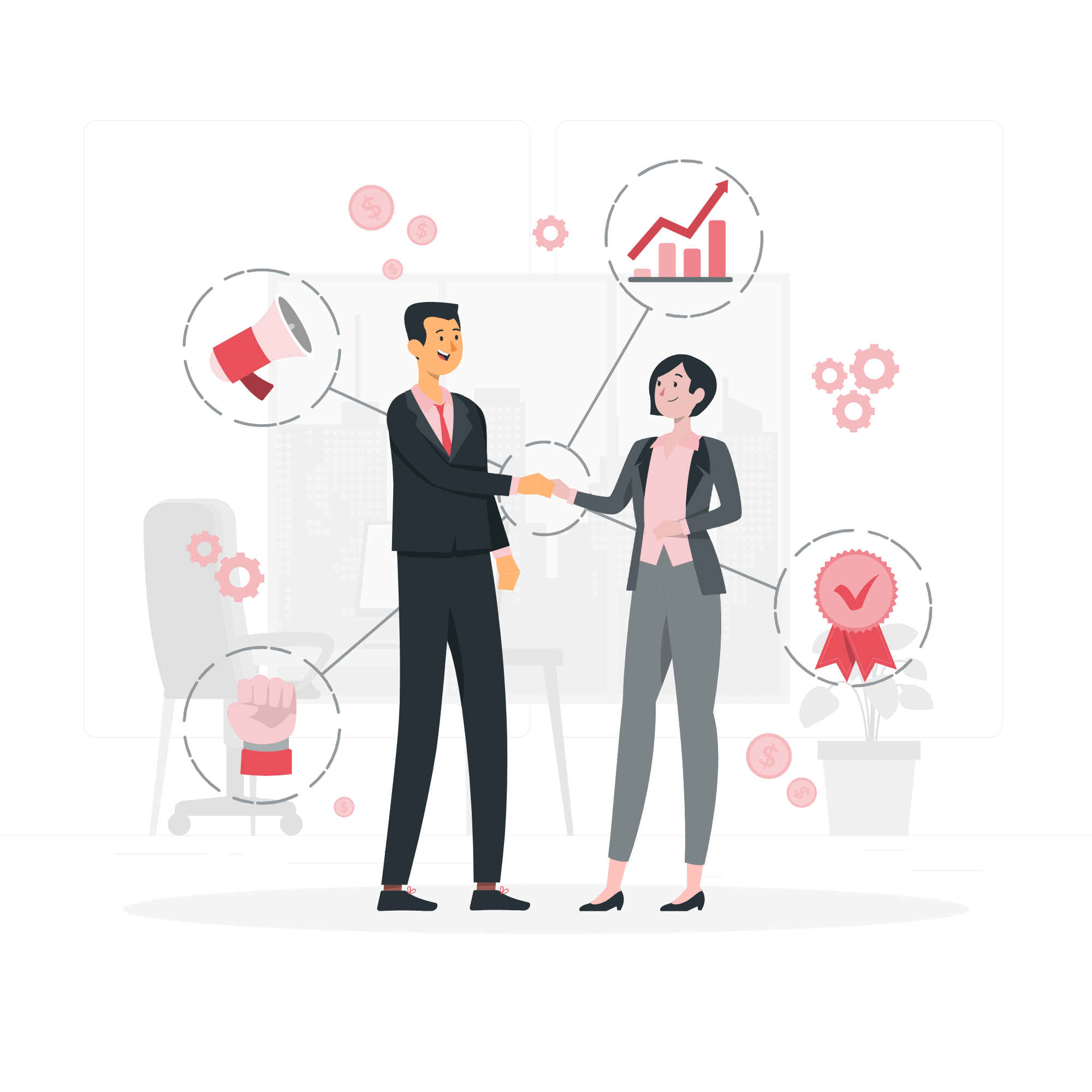 company illustration